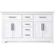 Remington 60 X 35 inch White Bathroom Vanity Cabinet