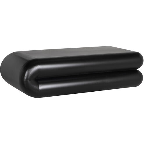 Flexum 64.5 X 34 inch Matte Black Coffee Table