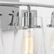 Drew & Jonathan Crofton 3 Light 24 inch Chrome Wall Bath Fixture Wall Light
