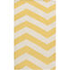 Frontier 36 X 24 inch Saffron, White Rug