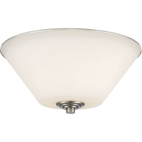 Jarra 2 Light 13 inch Brushed Nickel Flush Mount Ceiling Light