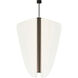 Sean Lavin Nyra LED 42.2 inch Nightshade Black Chandelier Ceiling Light, Integrated LED