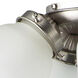 San Gabriel LED Satin Nickel Ceiling Fan Light Kit