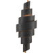 Chiffonade 2 Light 10.75 inch French Black Wall Sconce Wall Light