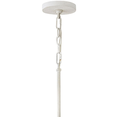 Lisa McDennon Baya 9 Light 30 inch Textured Plaster Chandelier Ceiling Light, Multi Tier