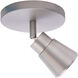 Solo Brushed Nickel 8.00 watt LED Spot Light, WAC Limited