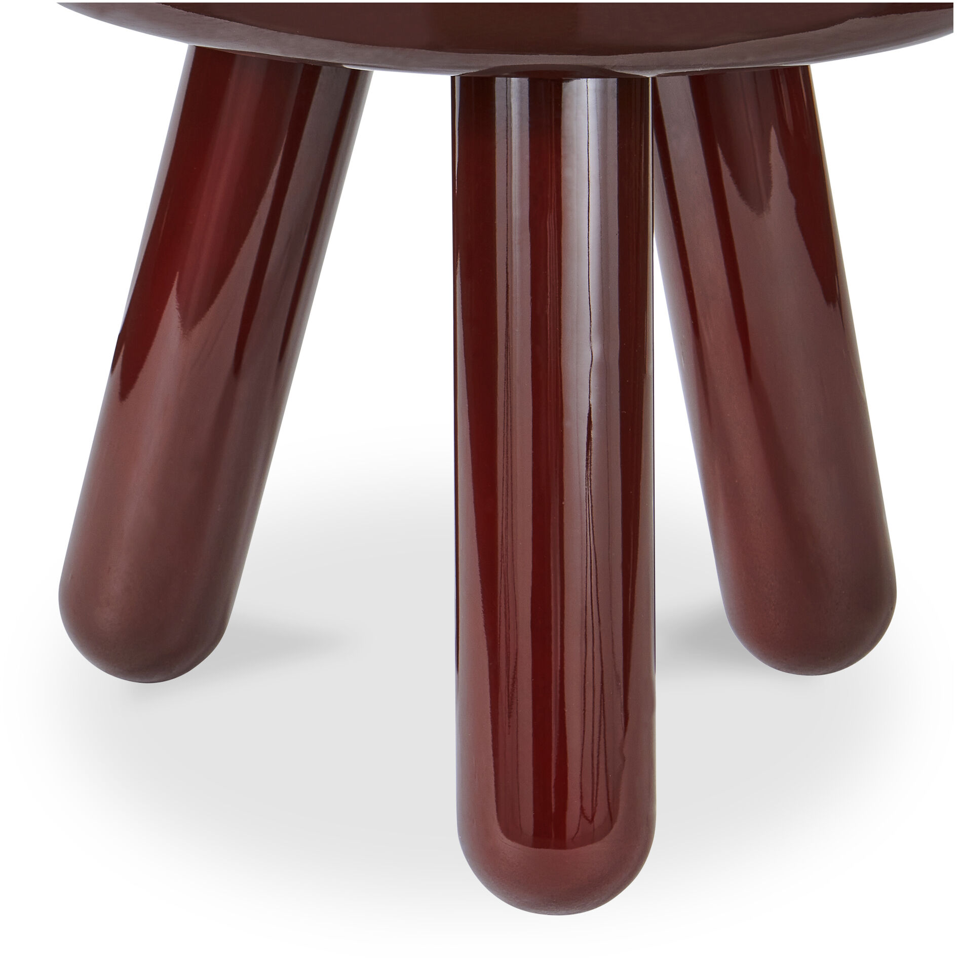 Joy 19 X 19 inch Red Accent Table