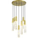 Drifting Droplets 7 Light 20.00 inch Pendant