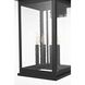 Ringgold 4 Light 22 inch Black Outdoor Wall Sconce