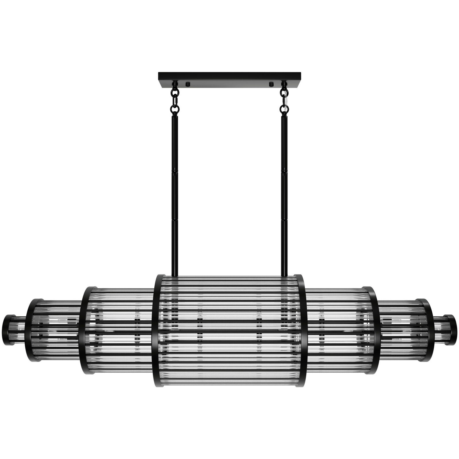 Waldorf LED 16 inch Polished Gunmetal Chandelier Ceiling Light