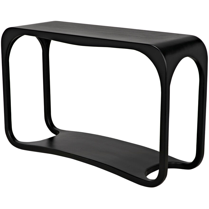 Milena 52 X 16 inch Hand Rubbed Black Console