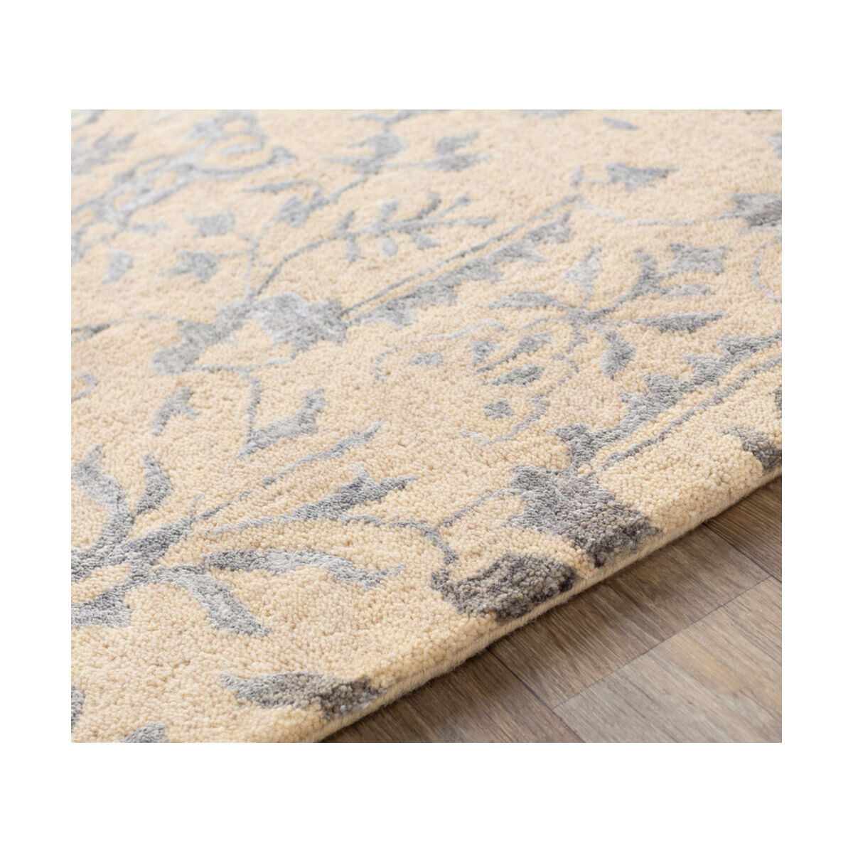 Banshee 96 X 60 inch Moss/Charcoal/Light Gray Rugs, Rectangle
