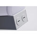 Brentwood LED 2.95 inch White Strip Fixture Ceiling Light