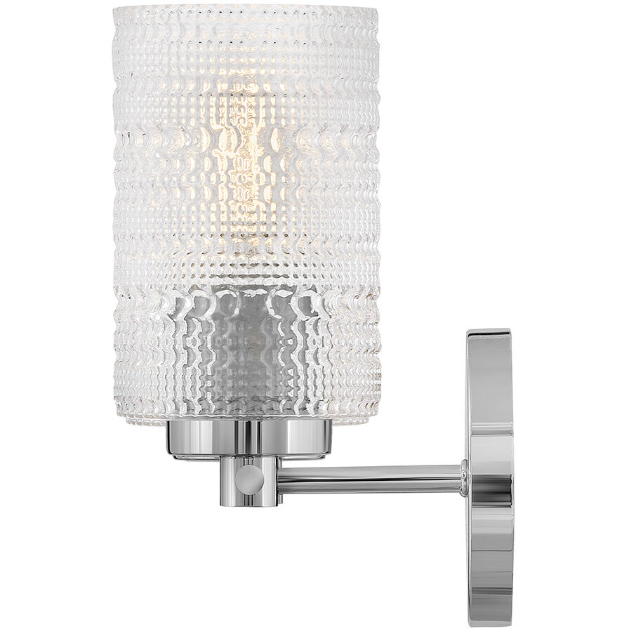 Mabel 3 Light 24.5 inch Chrome Bath Light Wall Light