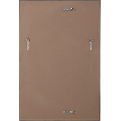 Sandcastle 36 X 24 inch Antique Brushed Brass Wall Mirror