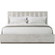 Spencer St. James Argento US King Bed, Wooden