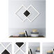 Squared LED 30.5 inch White Flush Mount Convertible Ceiling Light