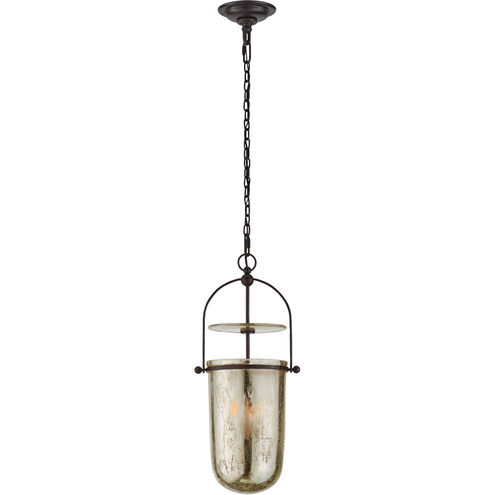 Chapman & Myers Lorford 3 Light 10 inch Aged Iron Lantern Pendant Ceiling Light