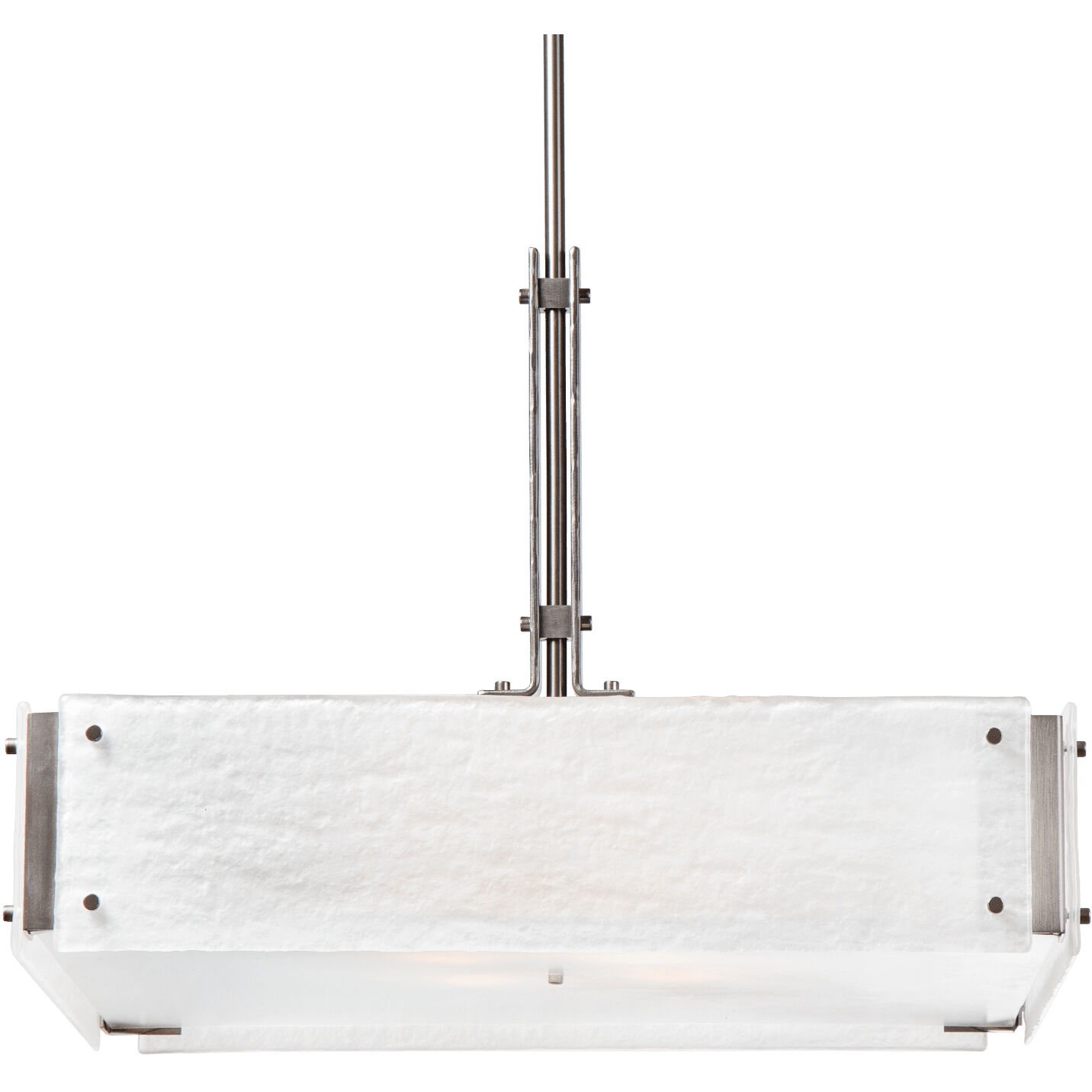 Urban Loft 4 Light 24 inch Beige Silver Chandelier Ceiling Light in Metallic Beige Silver, Bronze Granite, Square