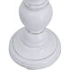 Anita Candle Holder in White