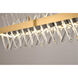 Canada LED 6 inch Gold LED Chandelier Ceiling Light