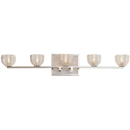 Bianco LED 32 inch Polished Nickel Bath Vanity Wall Light