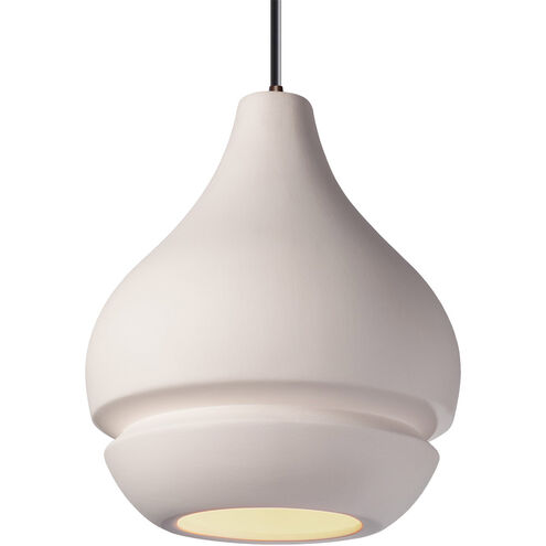 Radiance 1 Light 8 inch Matte Black Pendant Ceiling Light