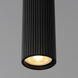 Reeds LED 2.25 inch Black Single Pendant Ceiling Light