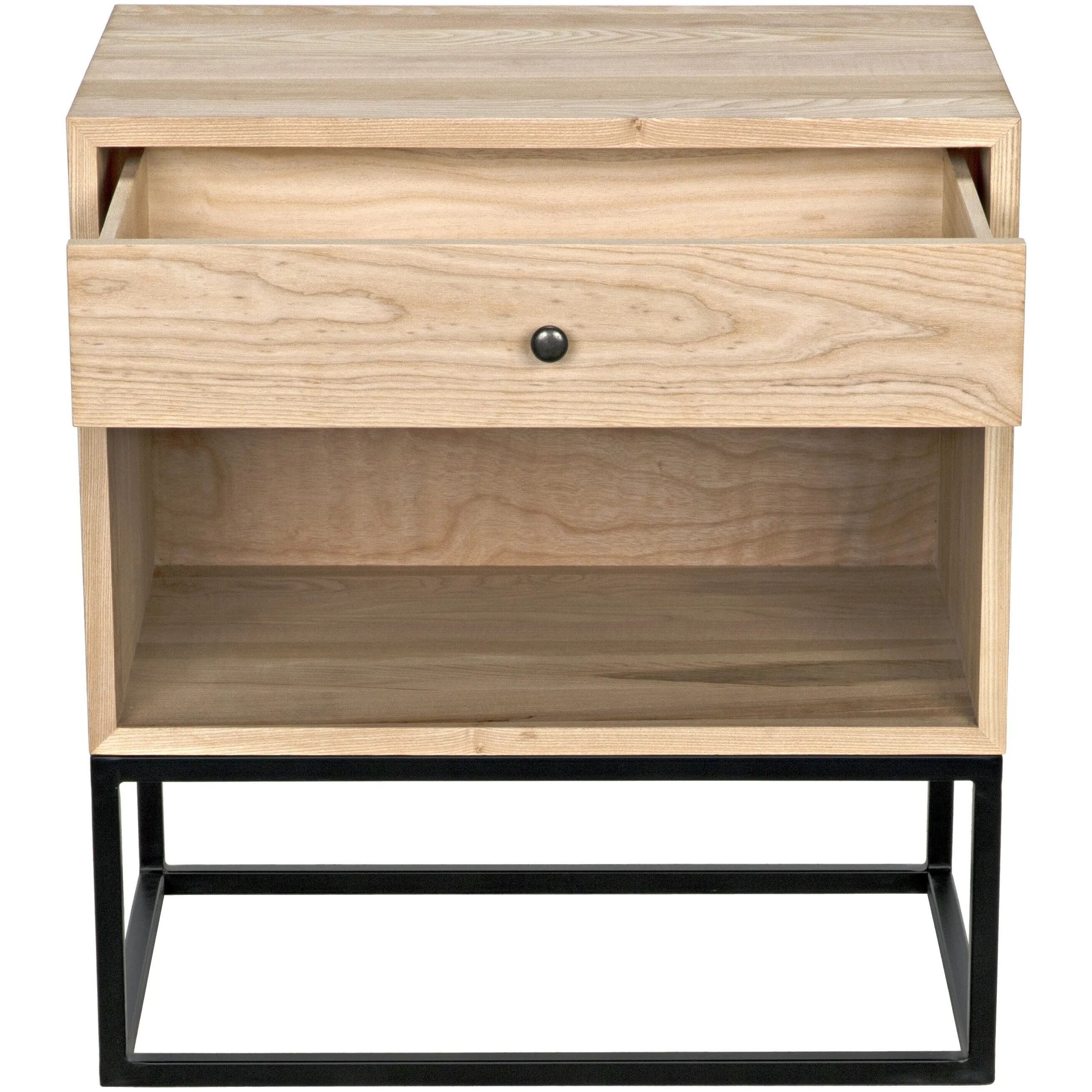 Garland 28 X 26 inch Matte Black Side Table