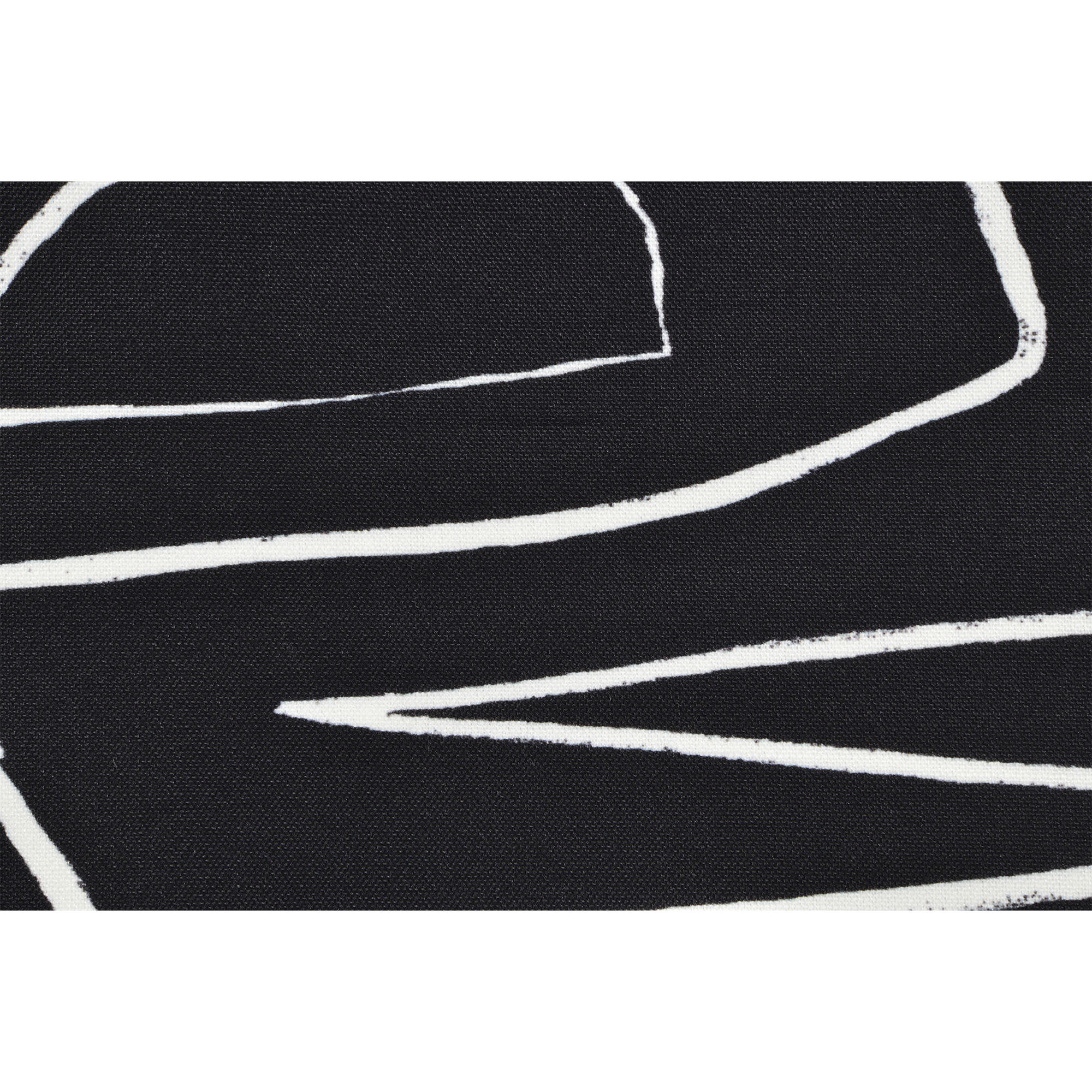 Ray 22 inch Black and White Indoor Pillow