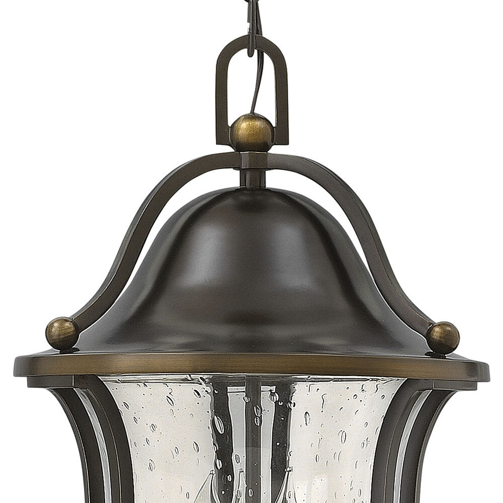 Bolla 3 Light 11 inch Olde Bronze Outdoor Hanging Lantern