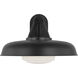 Richard June Liora 1 Light 10.63 inch Textured Black Outdoor Wall Light in LED