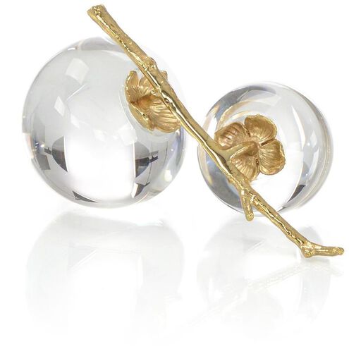 Crystal Pomegranates 7 X 3.5 inch Sculpture