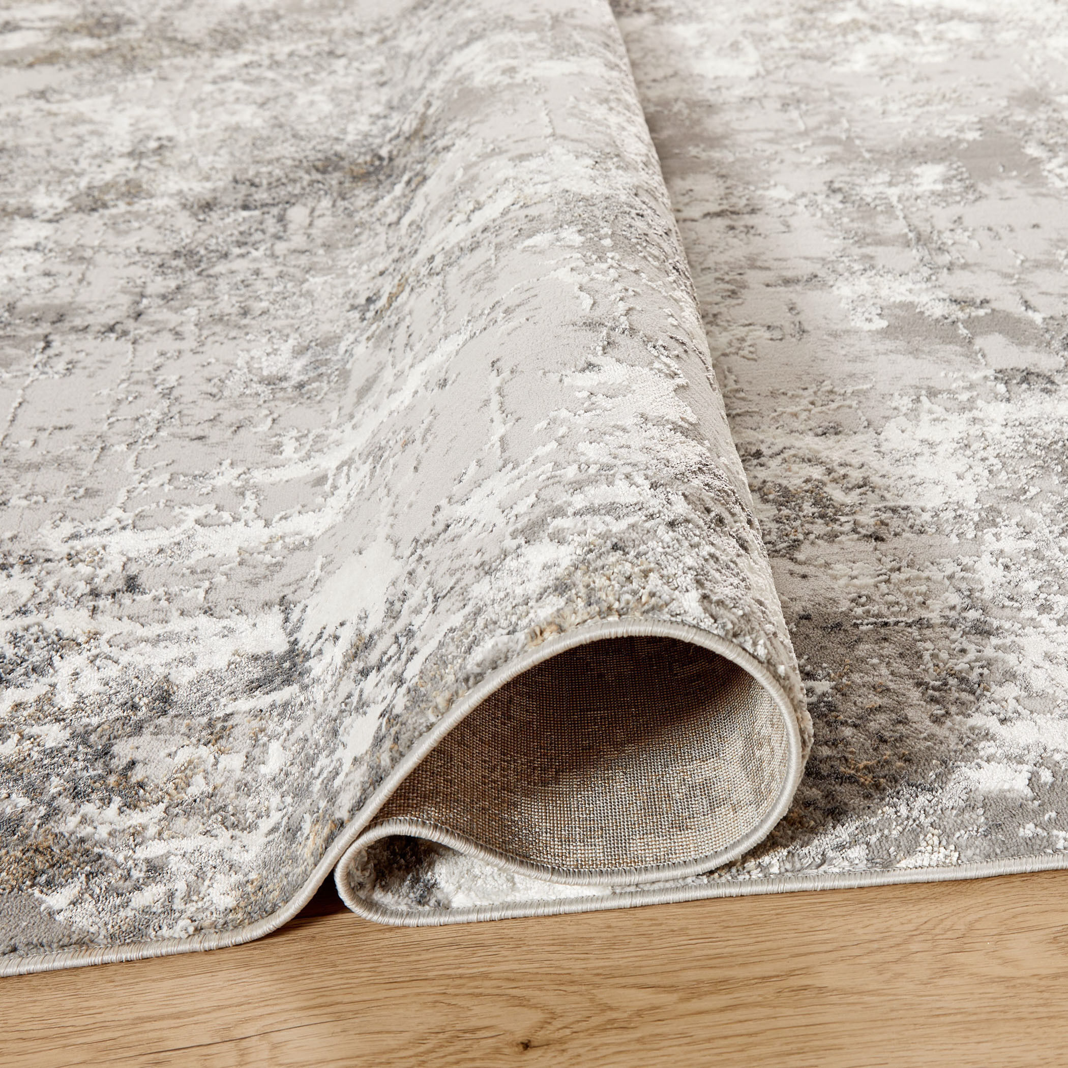 Greta 130 X 94 inch Silver Rug in 8 x 11