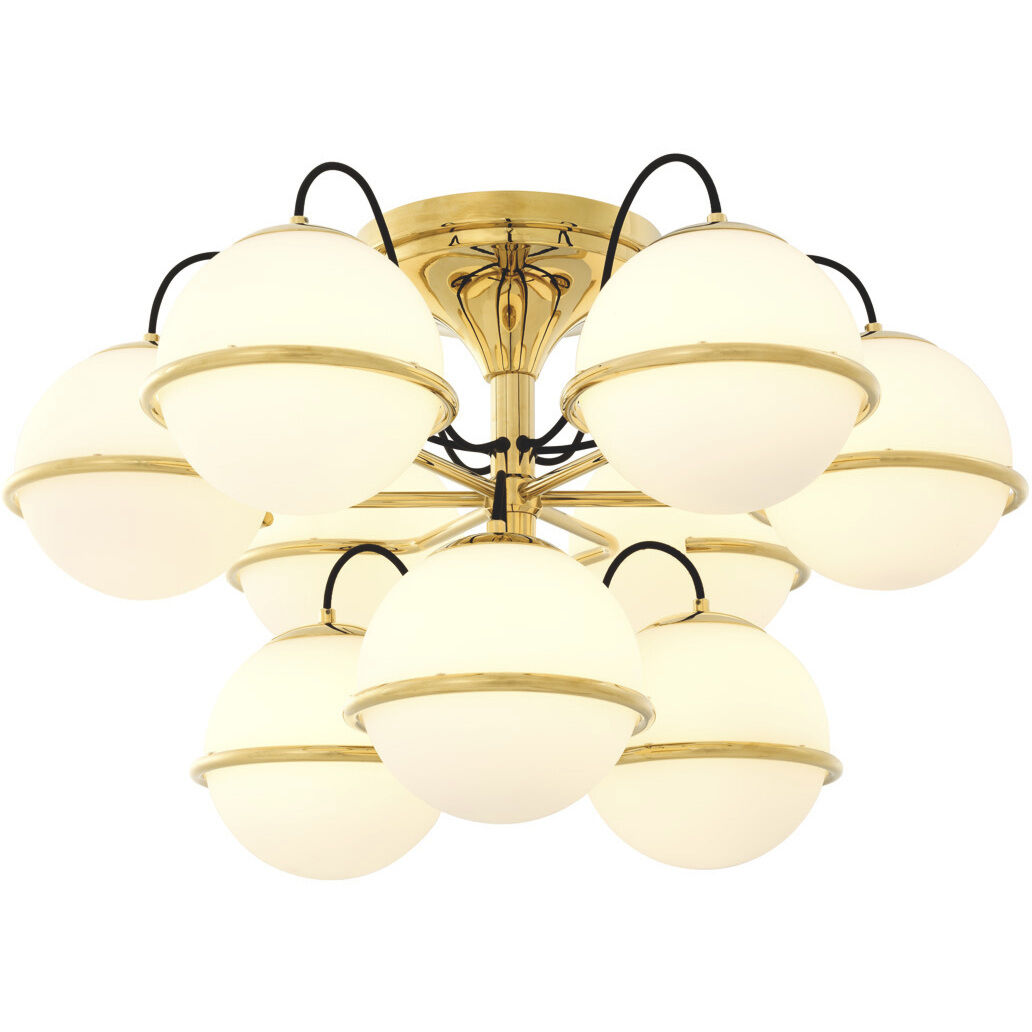 Nerano 9 Light 31.5 inch Gold Ceiling Lamp Ceiling Light