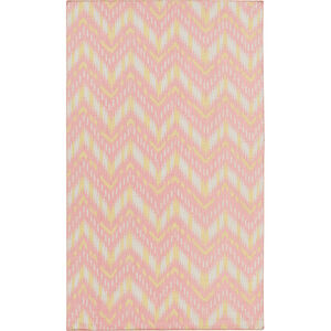 Front Porch 36 X 24 inch Pale Pink, Moss, Khaki Rug