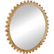 Jasper 33.5 X 33.5 inch Brown Wall Mirror