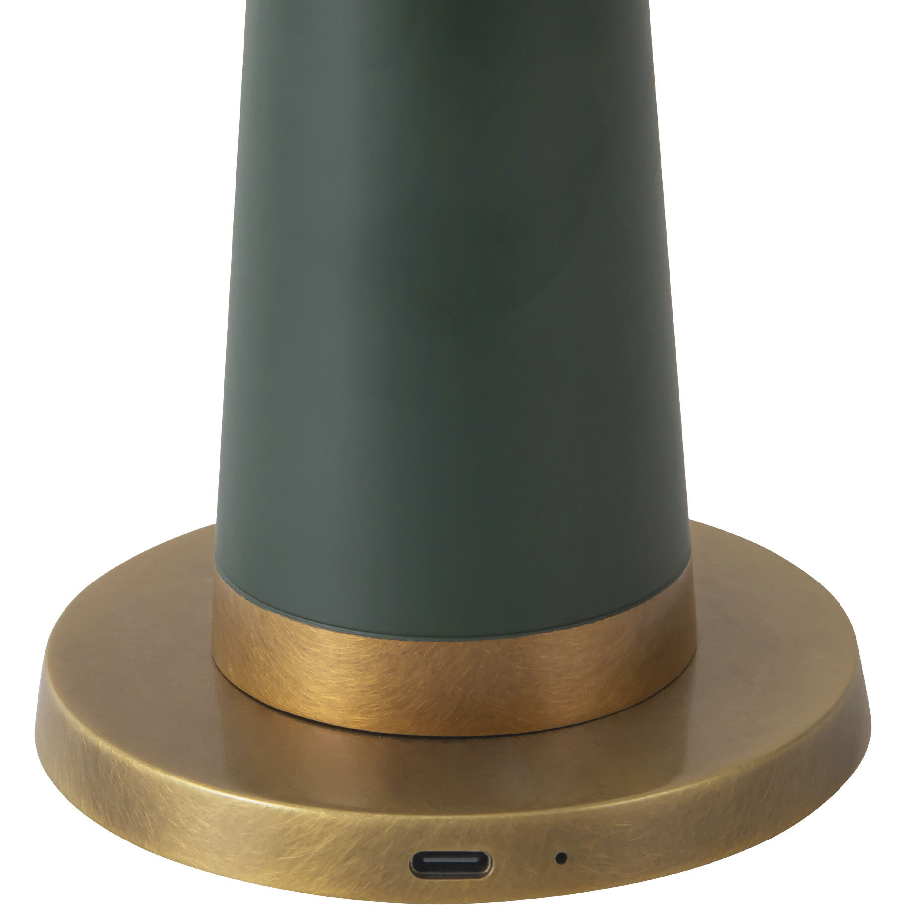 Clemence 10.5 inch 3 watt Pine Green Table Lamp Portable Light