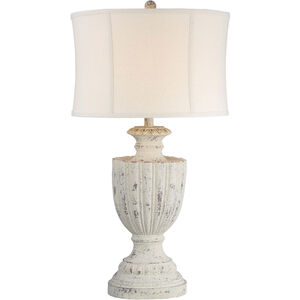Aeneas 32 inch 150.00 watt White Table Lamp Portable Light