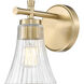 Belle Wall Sconce Wall Light in Modern Gold
