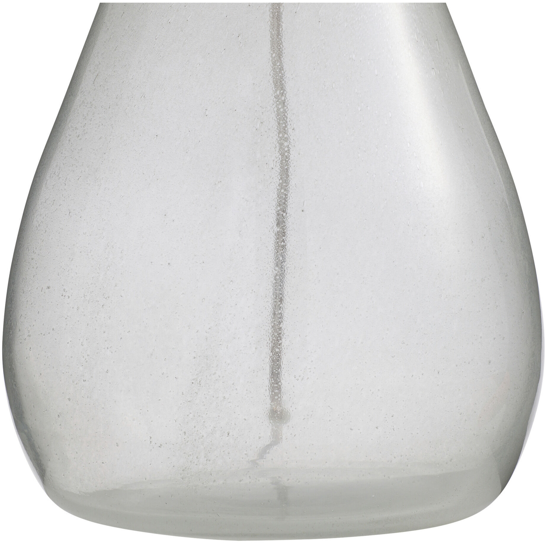 Tiber 30 inch 150.00 watt Clear and Antique Brass Table Lamp Portable Light