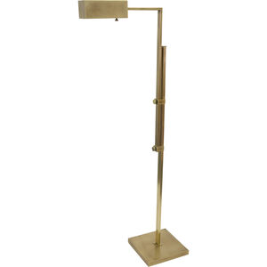 Andover 45 inch 60 watt Antique Brass Floor Lamp Portable Light
