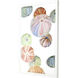 Sea Urchin Blue and Orange and Green and Multi Framed Art, The Studio