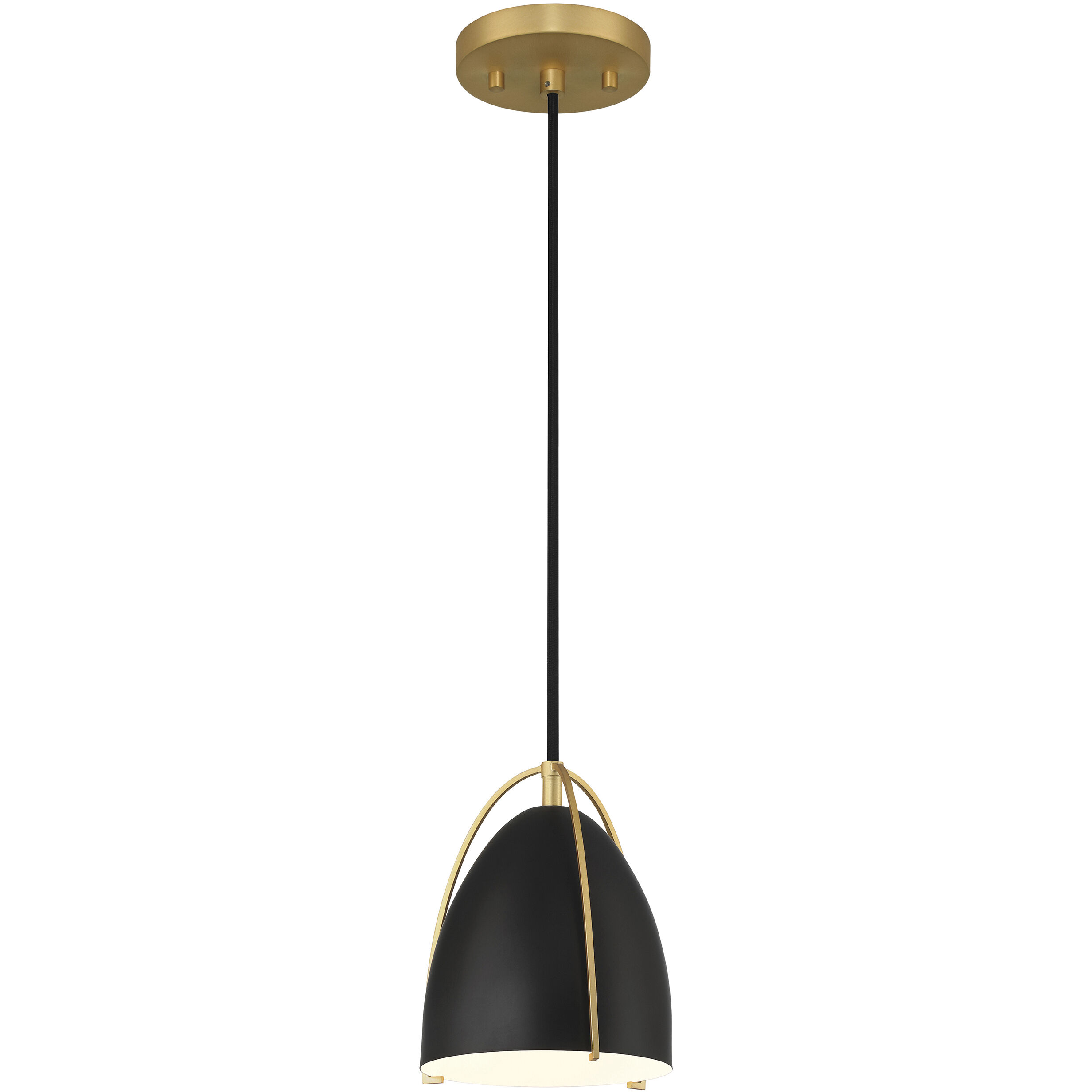 Axel LED 8 inch Matte Black Pendant Ceiling Light
