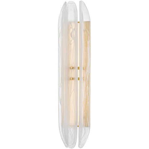 Westtown LED 5.25 inch Aged Brass ADA Wall Sconce Wall Light