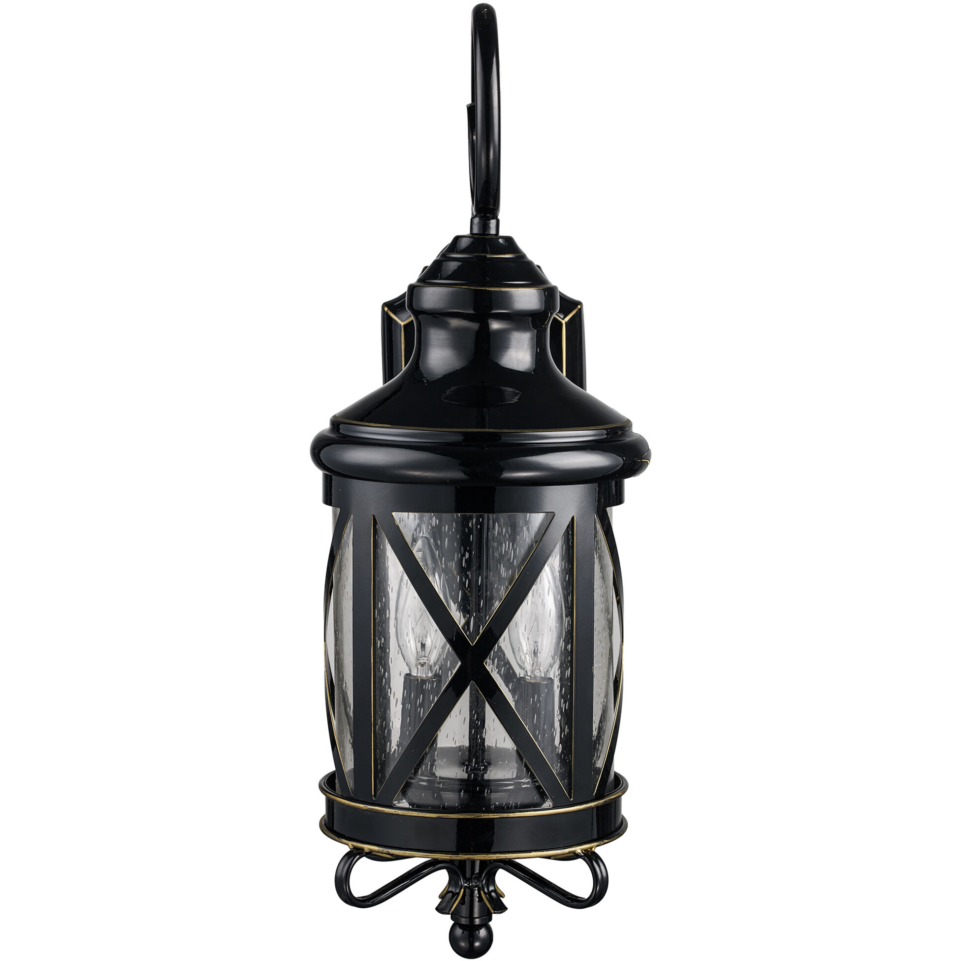 Chandler 2 Light 20 inch Rubbed Oil Bronze Outdoor Wall Lantern 