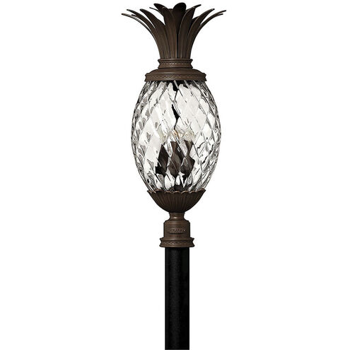 Plantation 4 Light 29.5 inch Copper Bronze Outdoor Post Mount Lantern in Non-LED, Extra Large