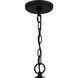 Adelaide 6 Light 26 inch Matte Black Chandelier Ceiling Light