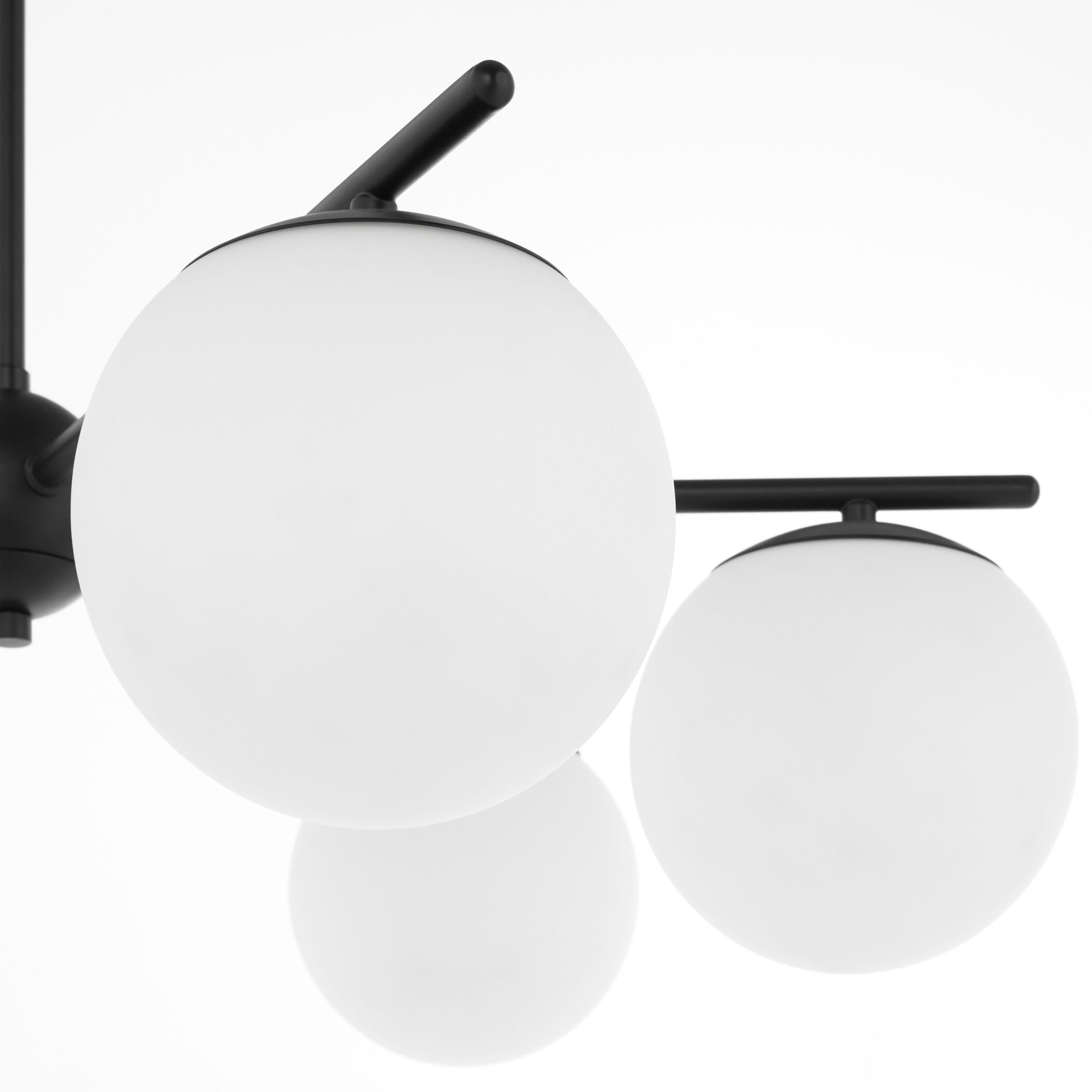 Jasper 3 Light 30 inch Matte Black Chandelier Ceiling Light