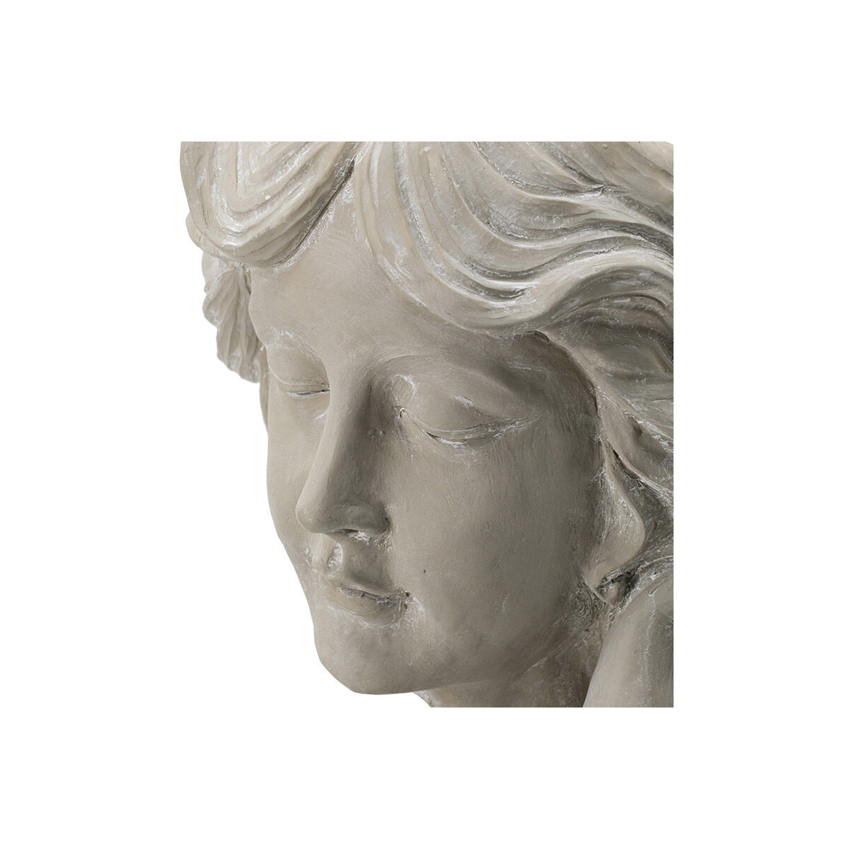 Posing Girl Gray Outdoor Planter